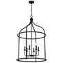 4_Brookstone 6-Light Pendant in Matte Black more views
