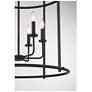 6_Brookstone 6-Light Pendant in Matte Black more views