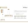 4_Brookstreet 29 1/2" Wide Legacy Brass 6-Light Pendant more views