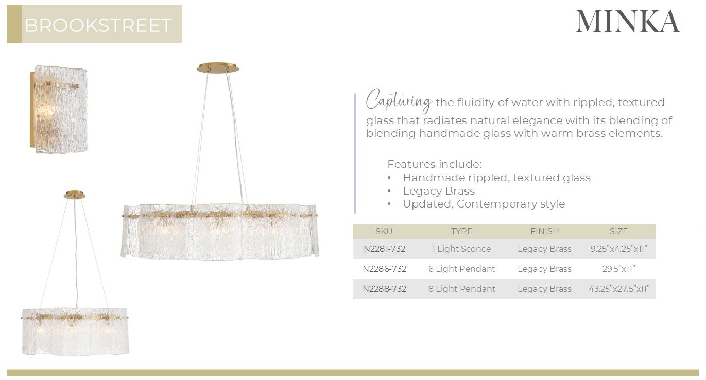 Image 7 Brookstreet 29 1/2" Wide Legacy Brass 6-Light Pendant more views