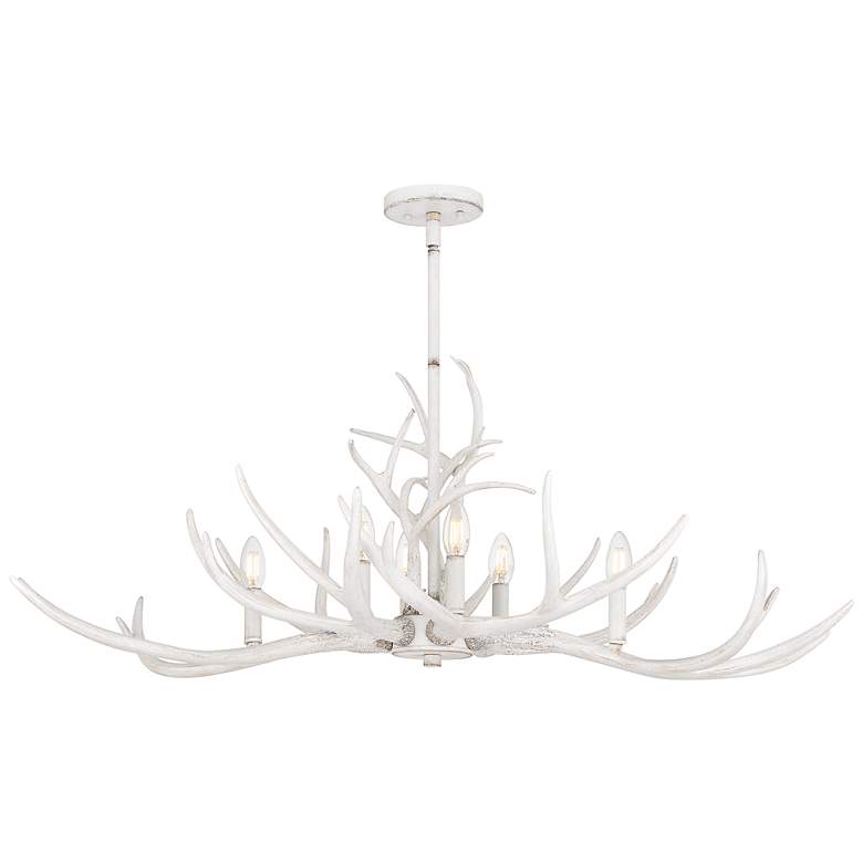 Image 1 Brosh 6-Light Antique White Island Light