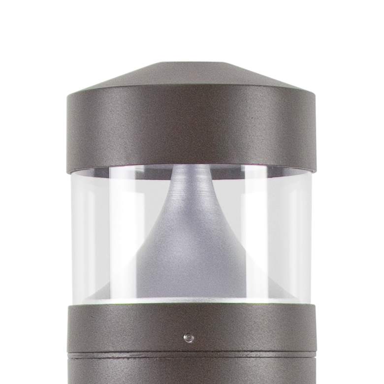 Image 2 Bross 39"H Bronze Surface Mount LED Landscape Bollard Light more views