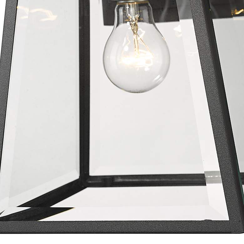 Image 3 Broughton 14 1/4" High Black Outdoor Wall Light more views