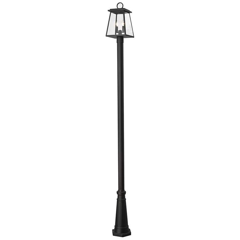 Image 1 Broughton 2 Light Outdoor Post Mounted Fixture