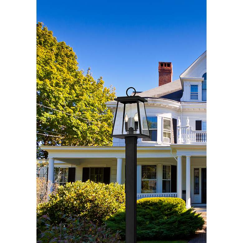 Image 4 Broughton 2 Light Outdoor Post Mounted Fixture more views