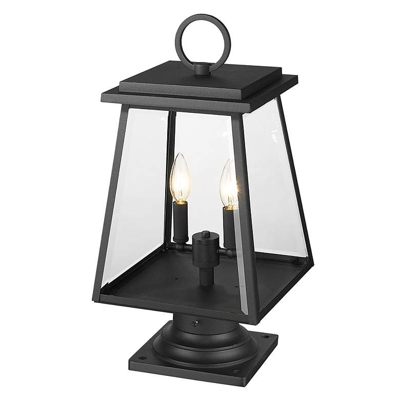 Image 6 Broughton 21 1/4" High 2-Light Outdoor Pier Light more views