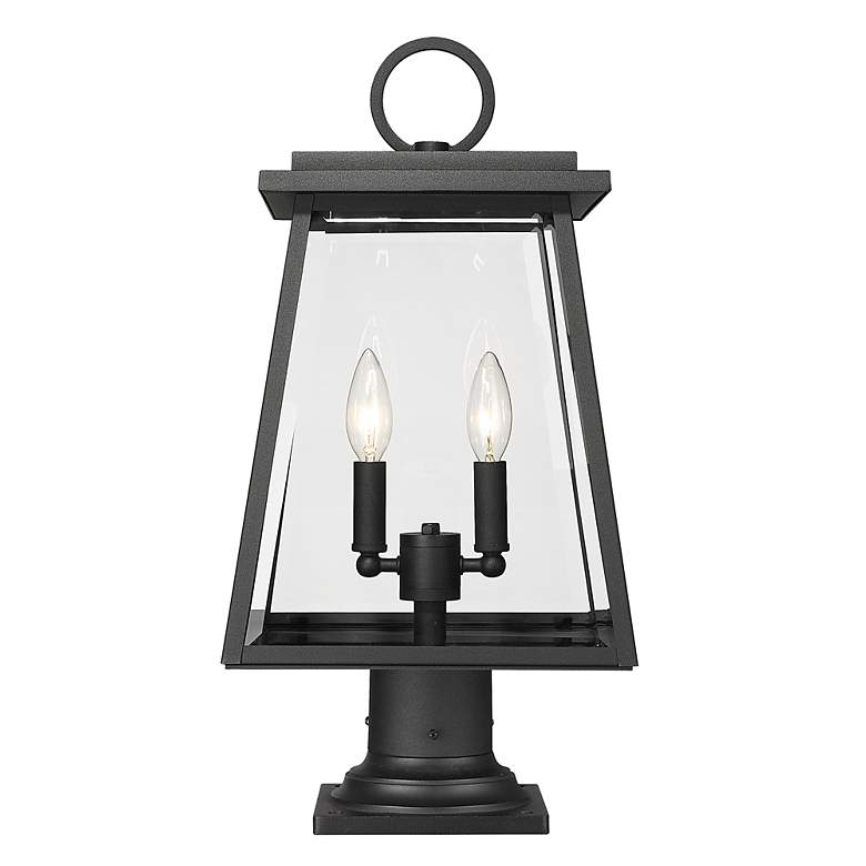 Image 7 Broughton 21 1/4" High 2-Light Outdoor Pier Light more views