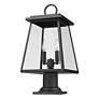 Broughton 21 1/4" High 2-Light Outdoor Pier Light in scene
