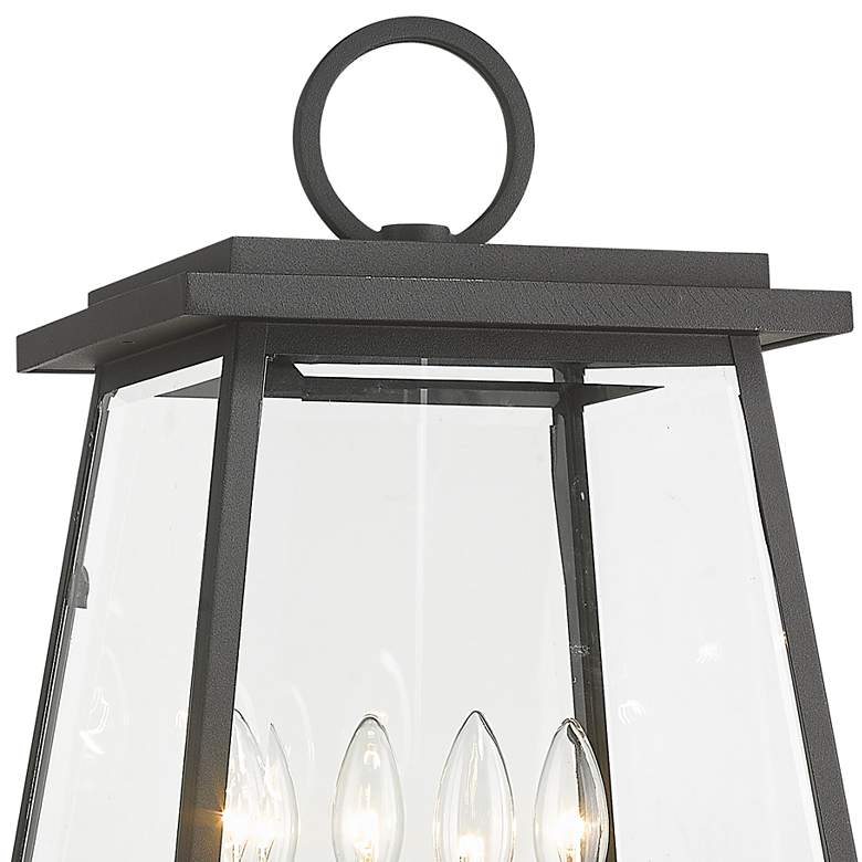 Image 4 Broughton 24 1/4" High Black Outdoor Pier Mount Light more views