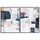 Broughton 39 1/2" High 2-Piece Framed Canvas Wall Art Set
