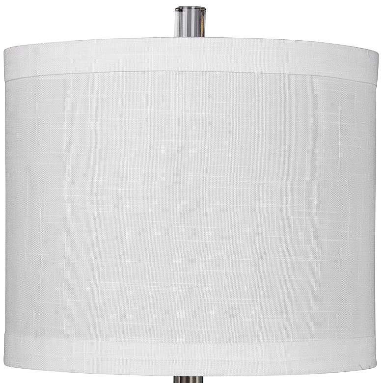 Image 3 Browerdale 26" High Tapered Clear Crystal Table Lamps Set of 2 more views