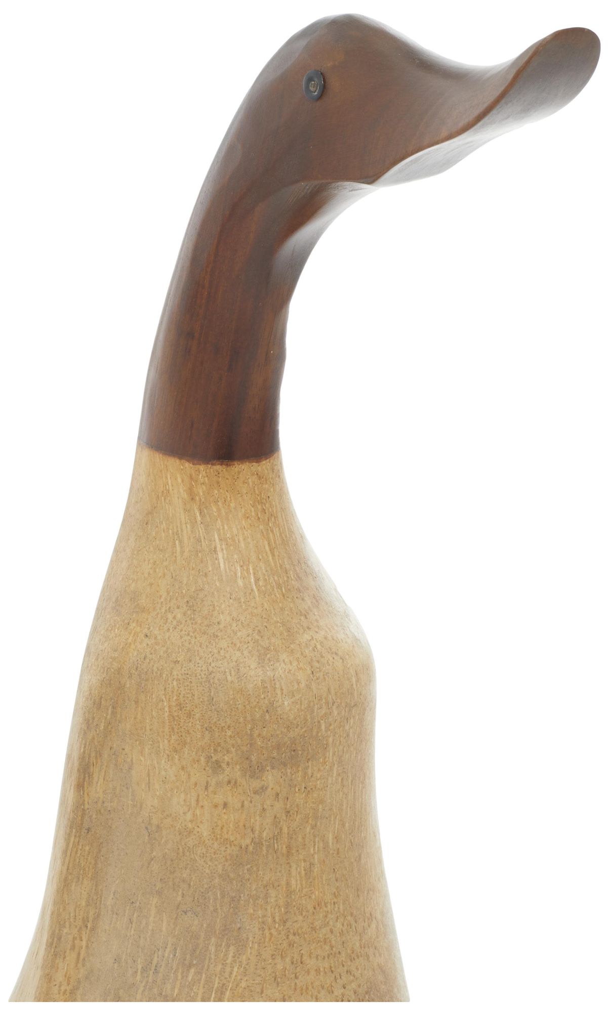 Image 4 Brown Bamboo Wood Farmhouse Sculpture, S/2 17", 11"H more views