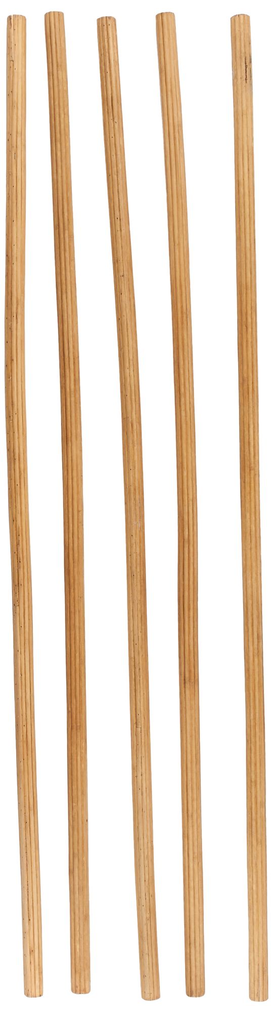 Image 5 Brown Bamboo Wood Traditional Natural Foliage, S/5 71"H more views