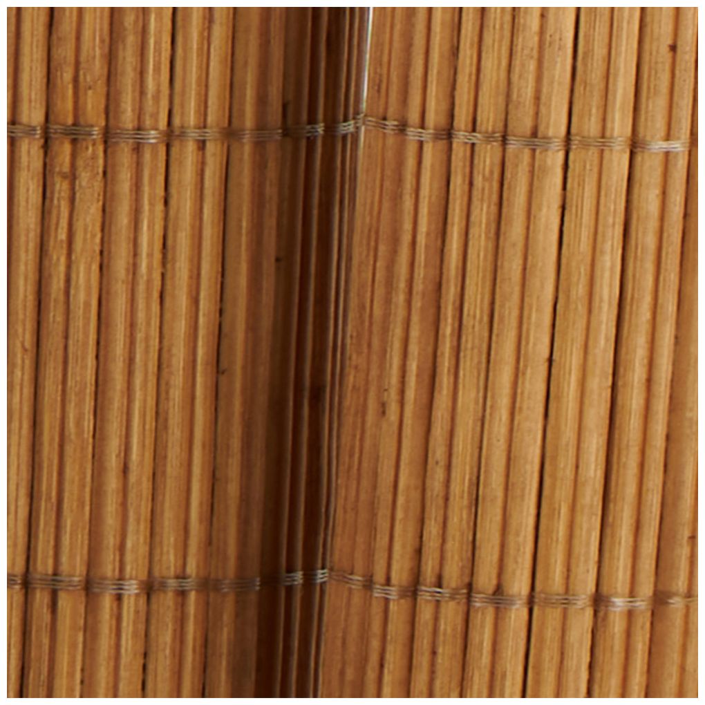 Brown Bamboo Wood Traditional Natural Foliage, S/5 71"H