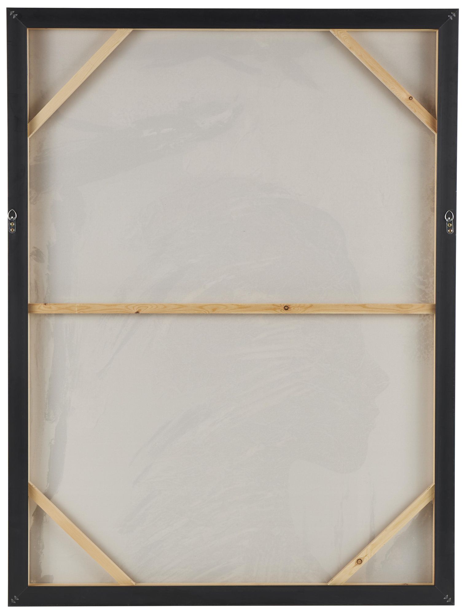 Image 5 Brown Canvas Eclectic Framed Wall Art, 36" x 2" x 47" more views