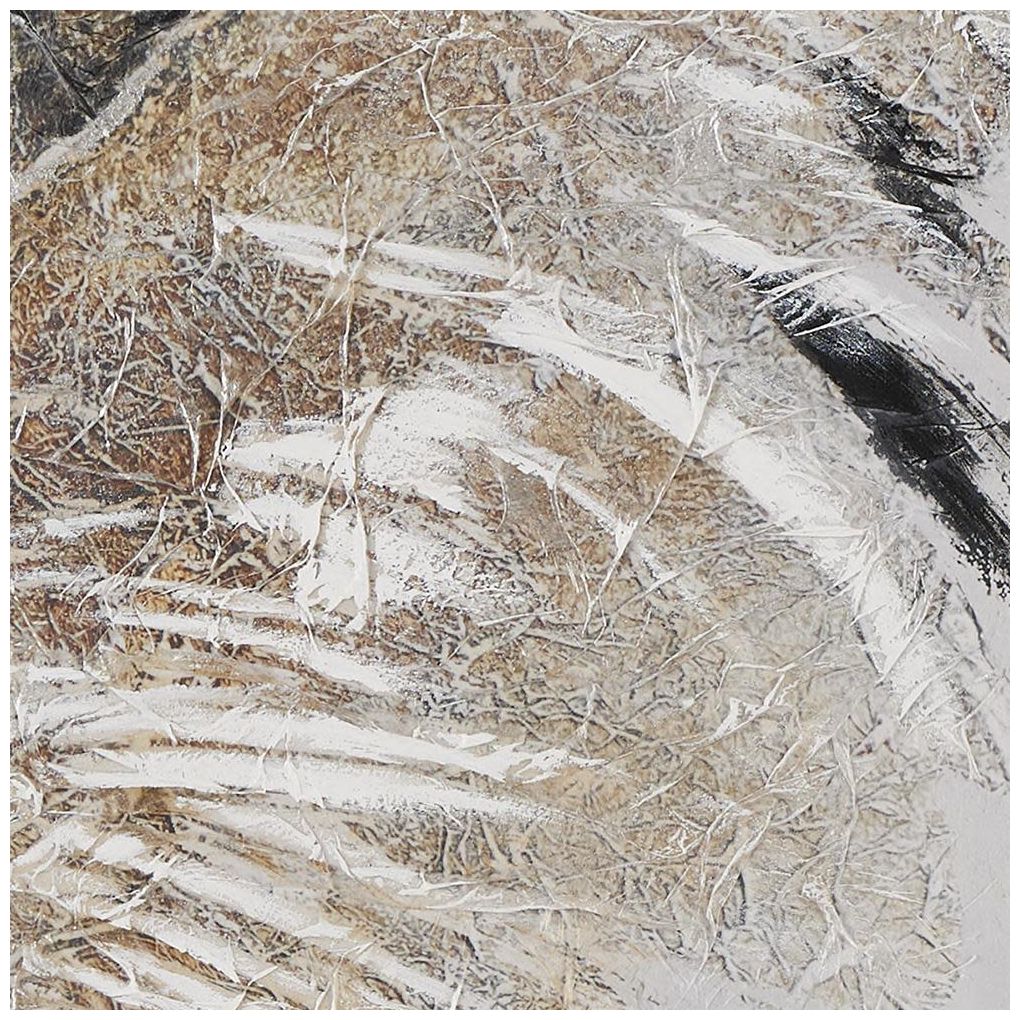 Brown Canvas Eclectic Framed Wall Art, 36" x 2" x 47"