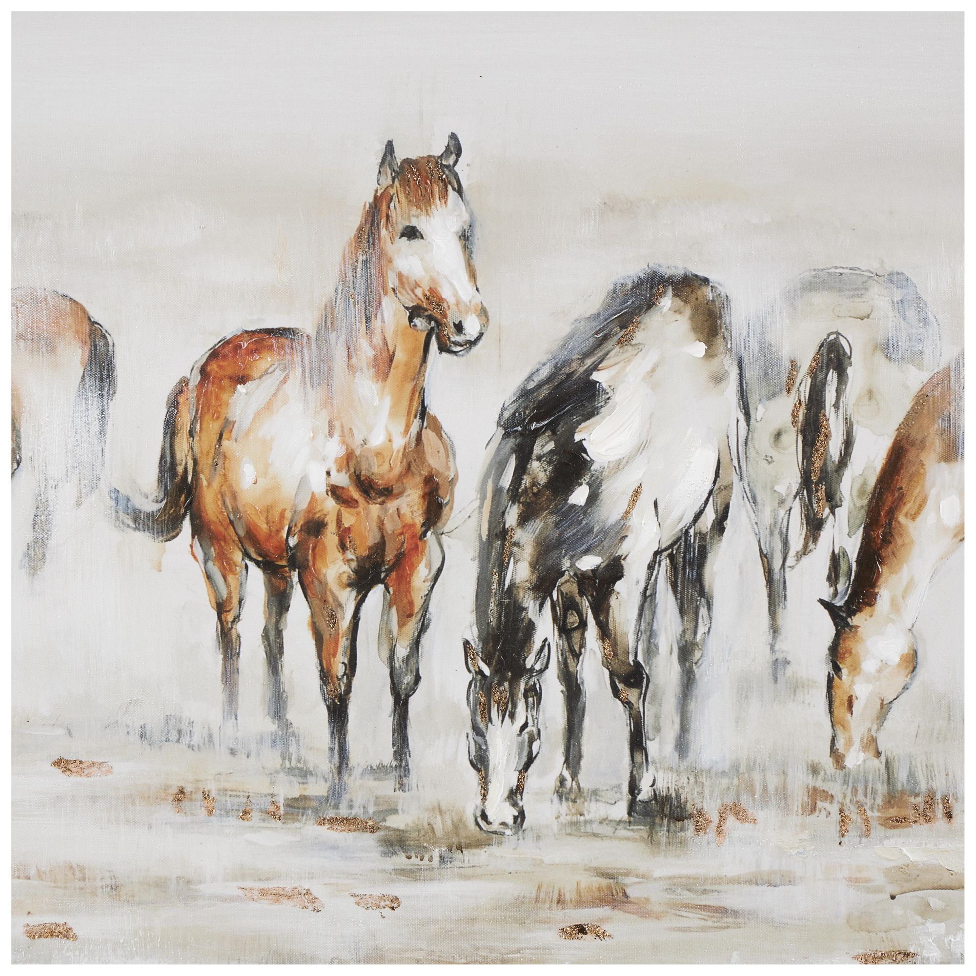 Image 4 Brown Canvas Eclectic Framed Wall Art, 71" x 2" x 32" more views