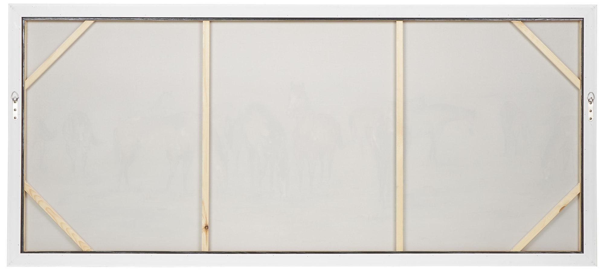 Image 5 Brown Canvas Eclectic Framed Wall Art, 71" x 2" x 32" more views