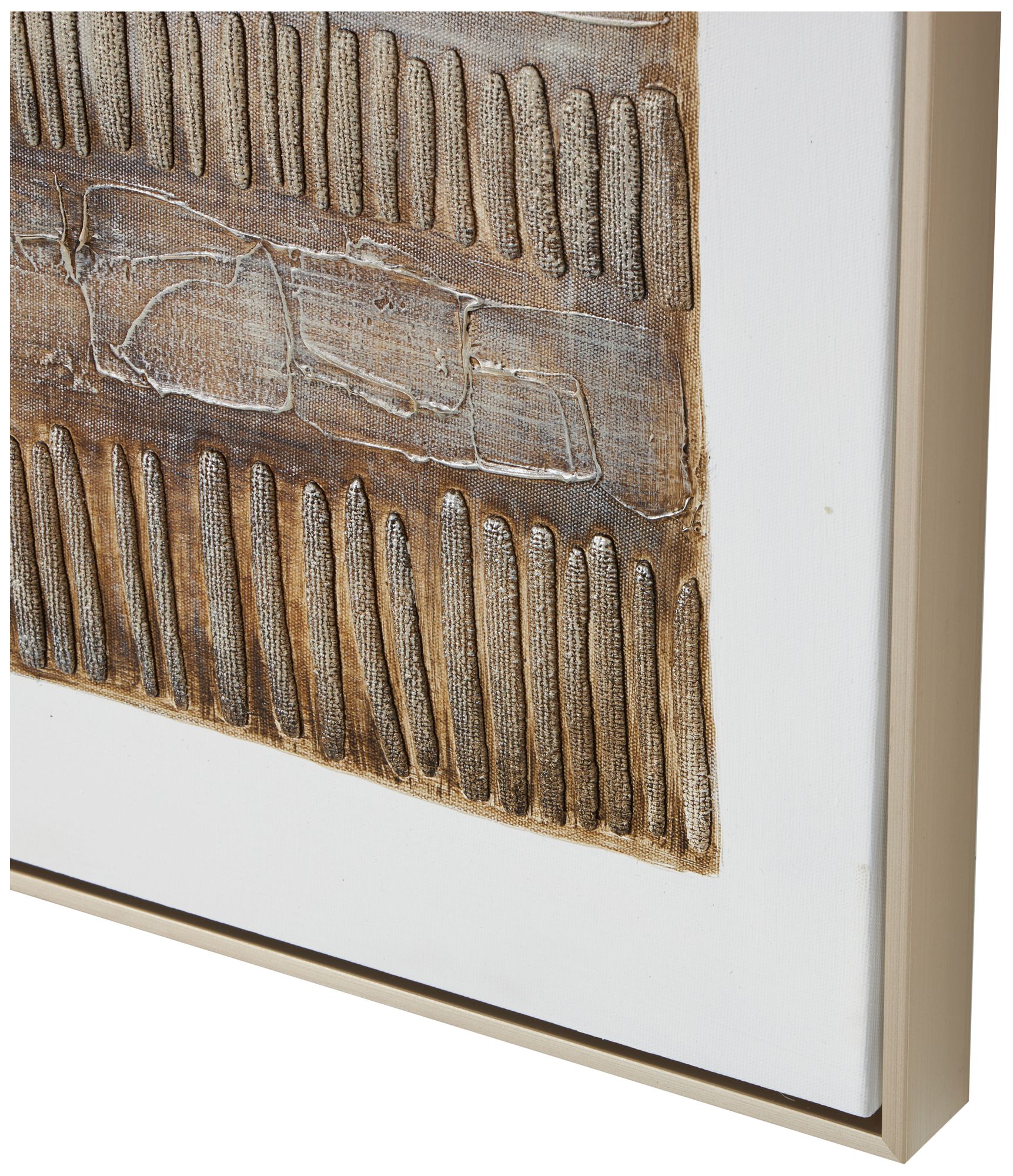 Image 3 Brown Canvas Traditional Framed Wall Art, 30" x 2" x 40" more views