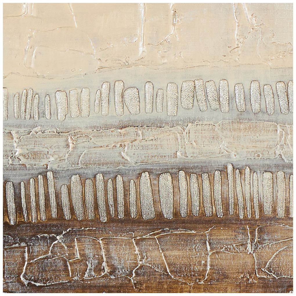 Brown Canvas Traditional Framed Wall Art, 30" x 2" x 40"