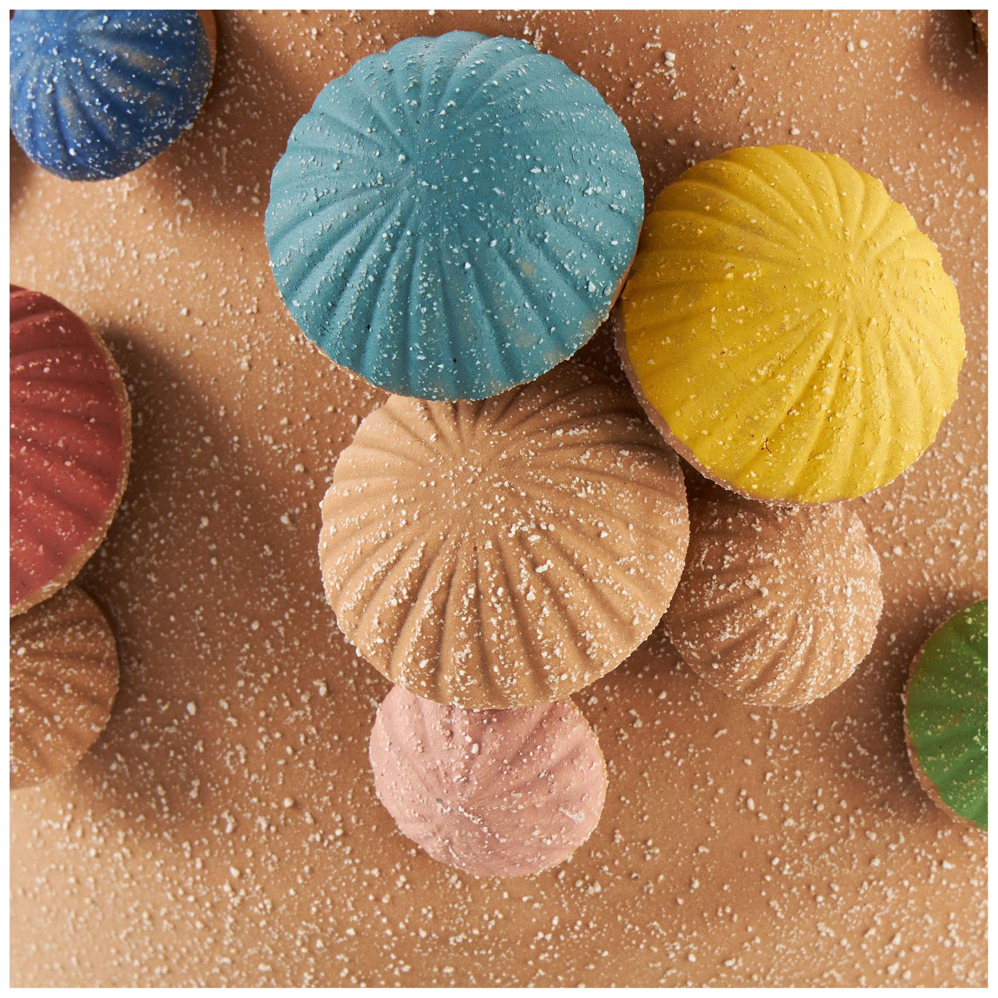 Image 4 Brown Ceramic Contemporary Vase, 9" x 8" x 10" more views