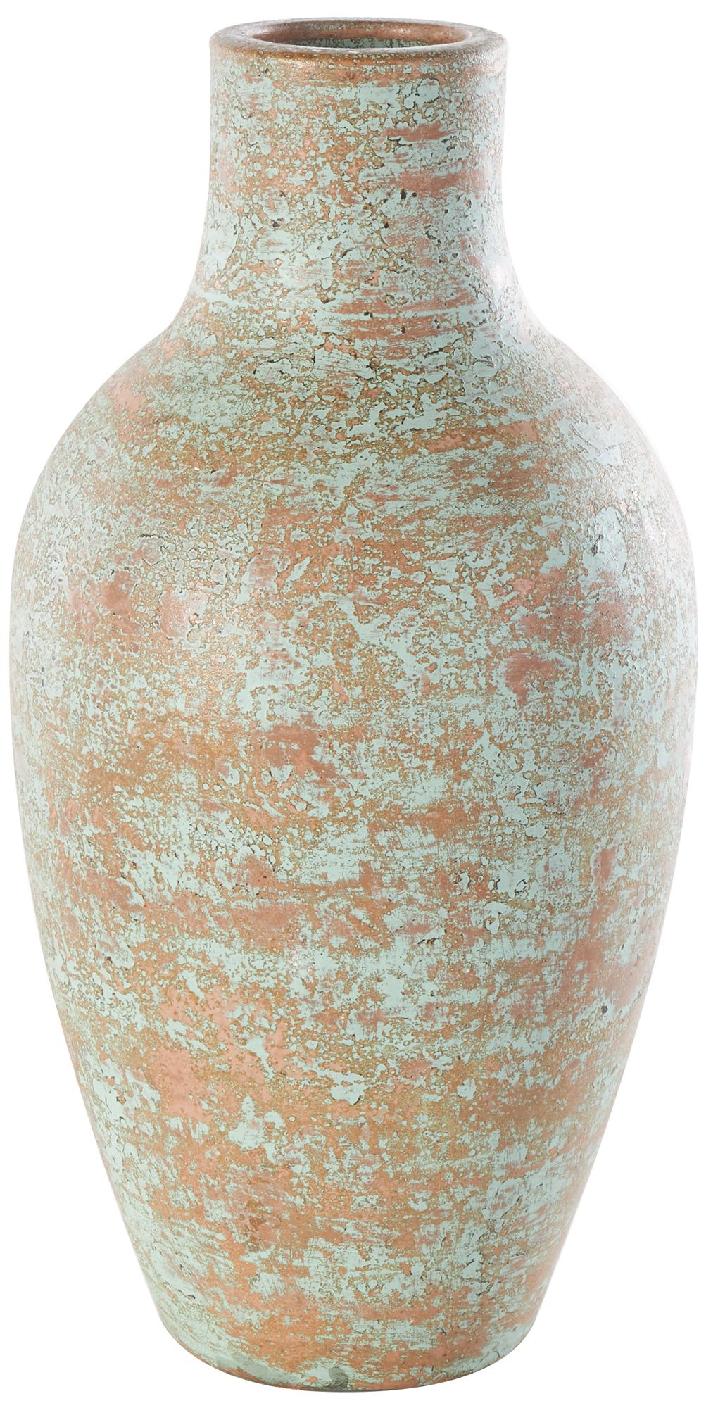 Image 2 Brown Ceramic Farmhouse Vase, 10" x 10" x 20"