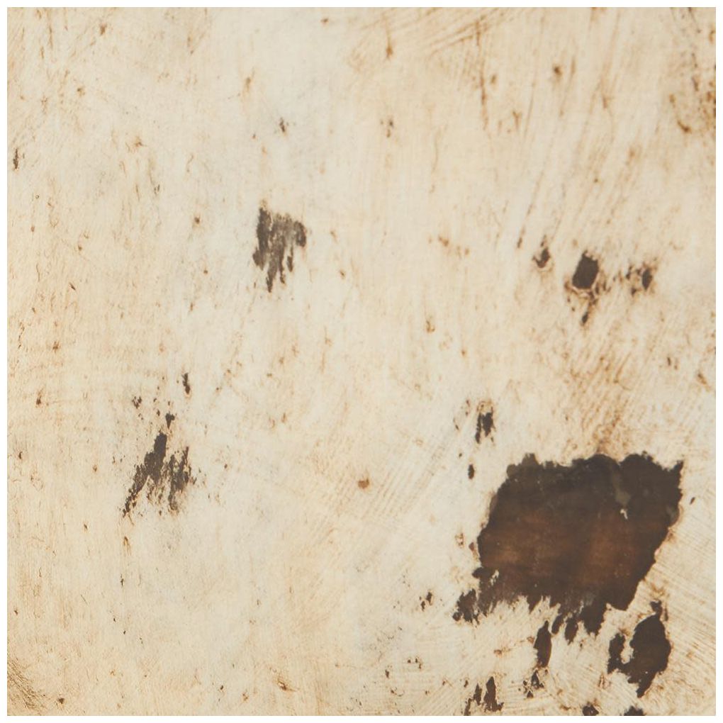 Brown Ceramic Farmhouse Vase, 10" x 10" x 20"