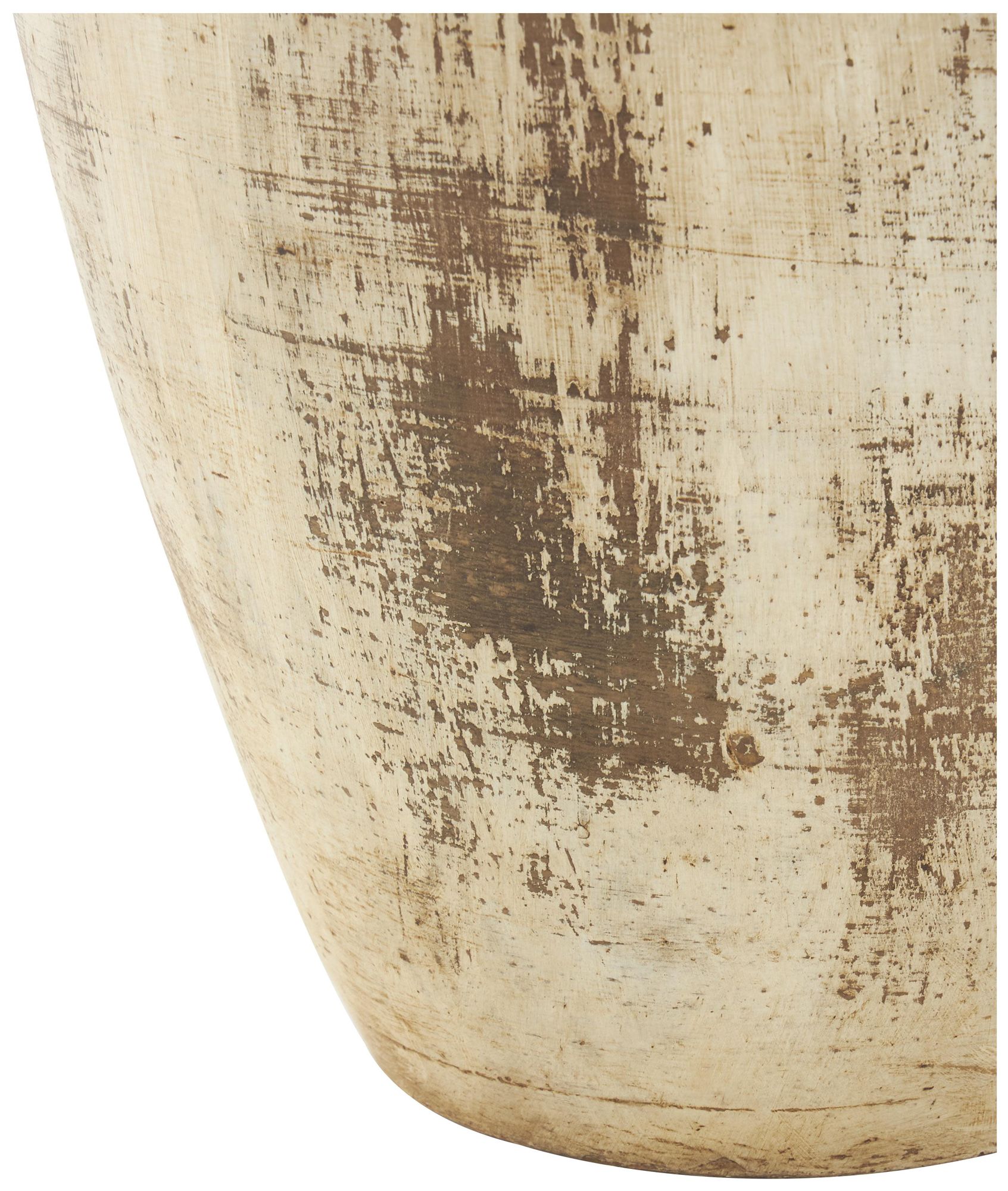Image 4 Brown Ceramic Farmhouse Vase, 10" x 10" x 22" more views