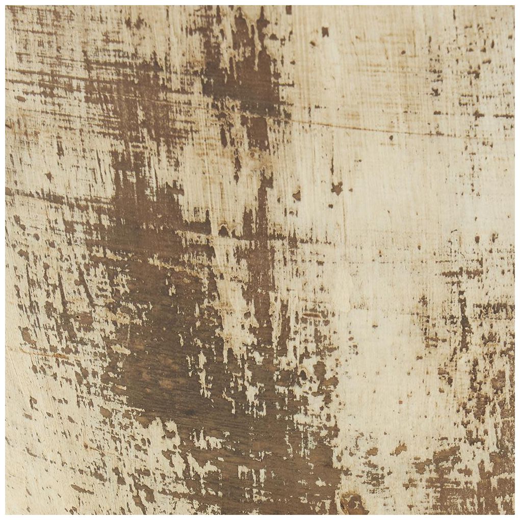 Brown Ceramic Farmhouse Vase, 10" x 10" x 22"