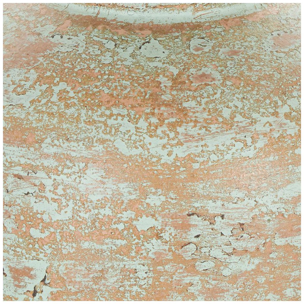 Brown Ceramic Farmhouse Vase, 11" x 11" x 12"