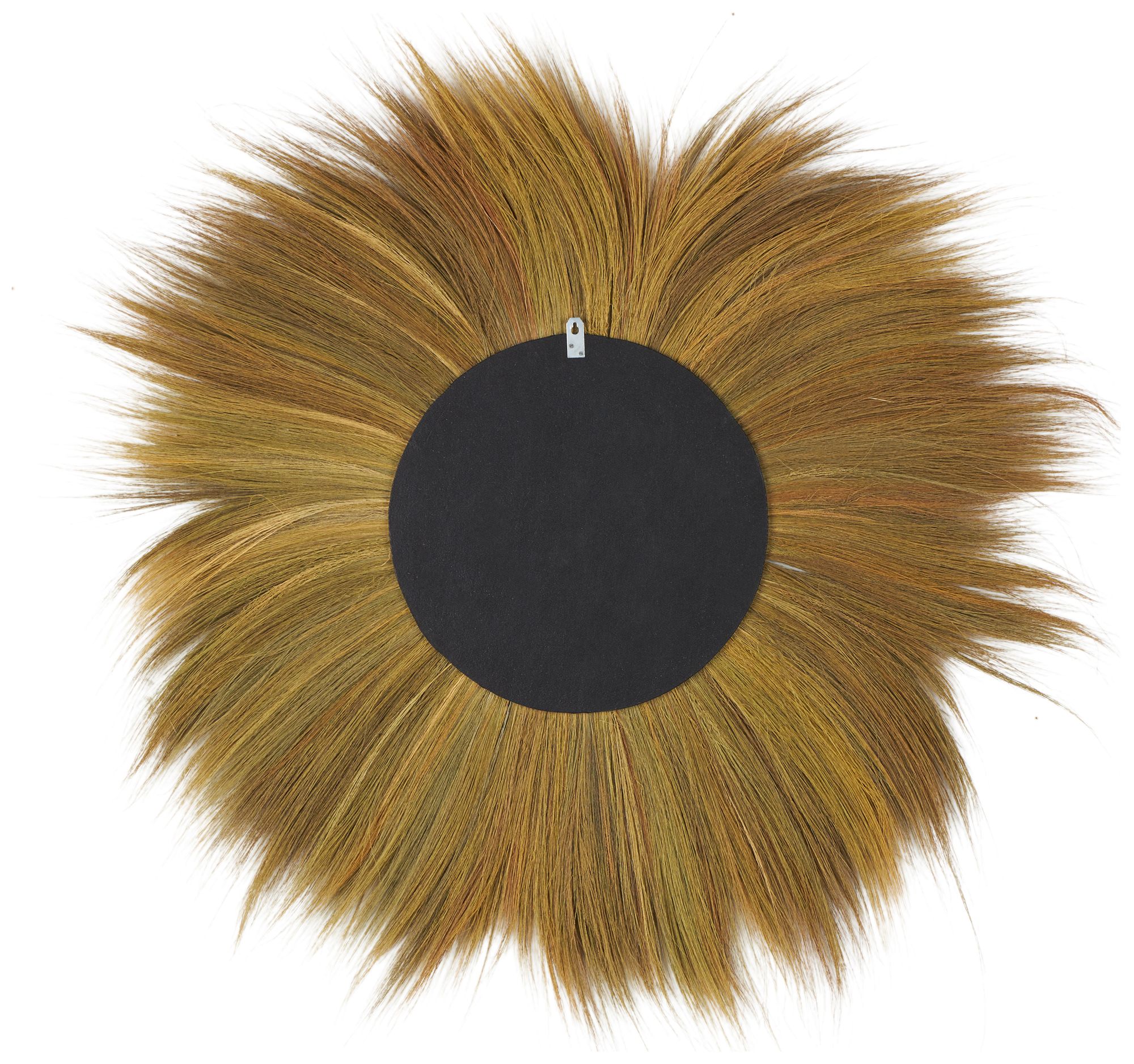 Image 5 Brown Dried Plant Bohemian Wall Mirror, 45" x 2" x 45" more views