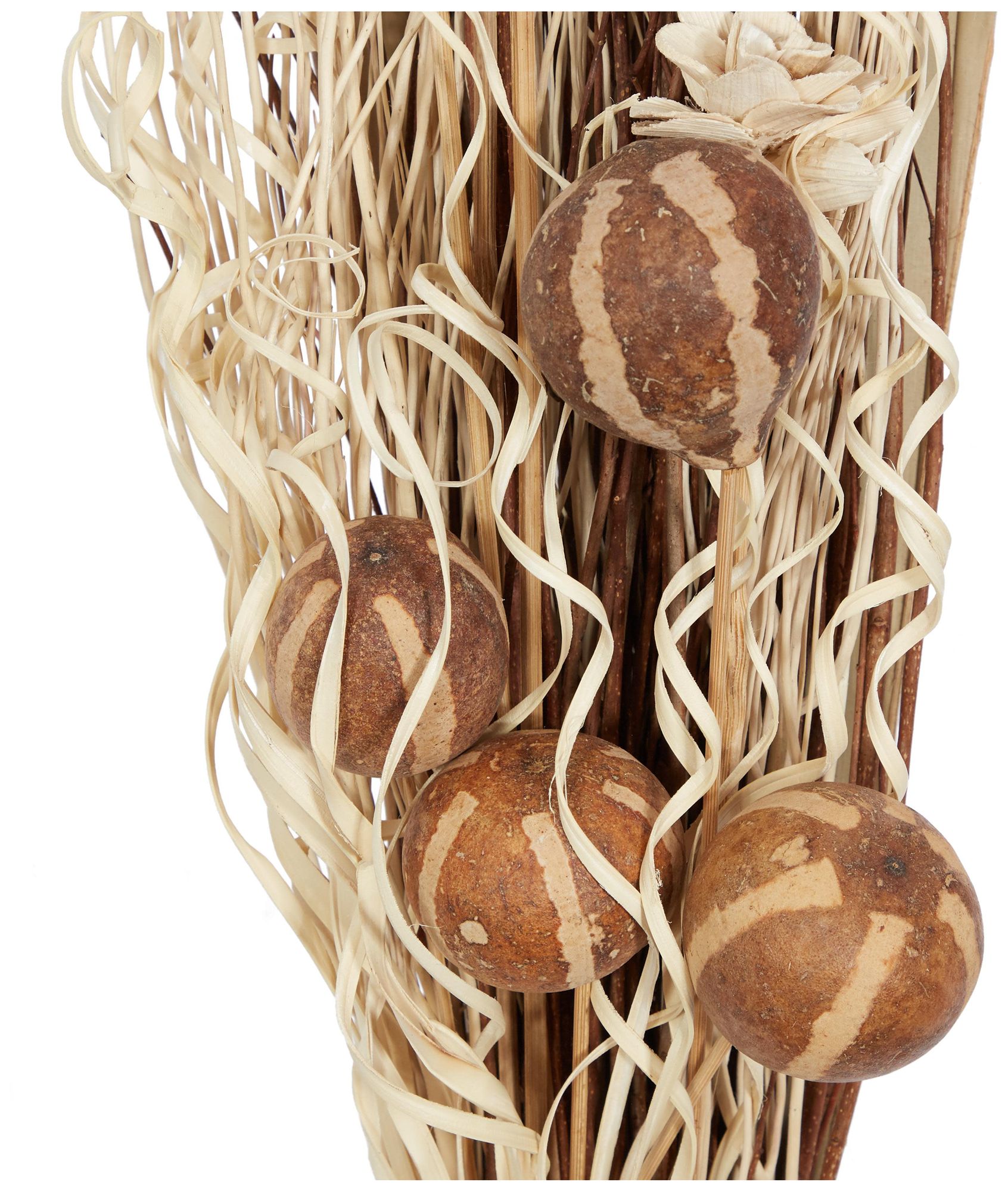 Image 3 Brown Dried Plant Coastal Natural Foliage, S/2 46"H, 15"W more views