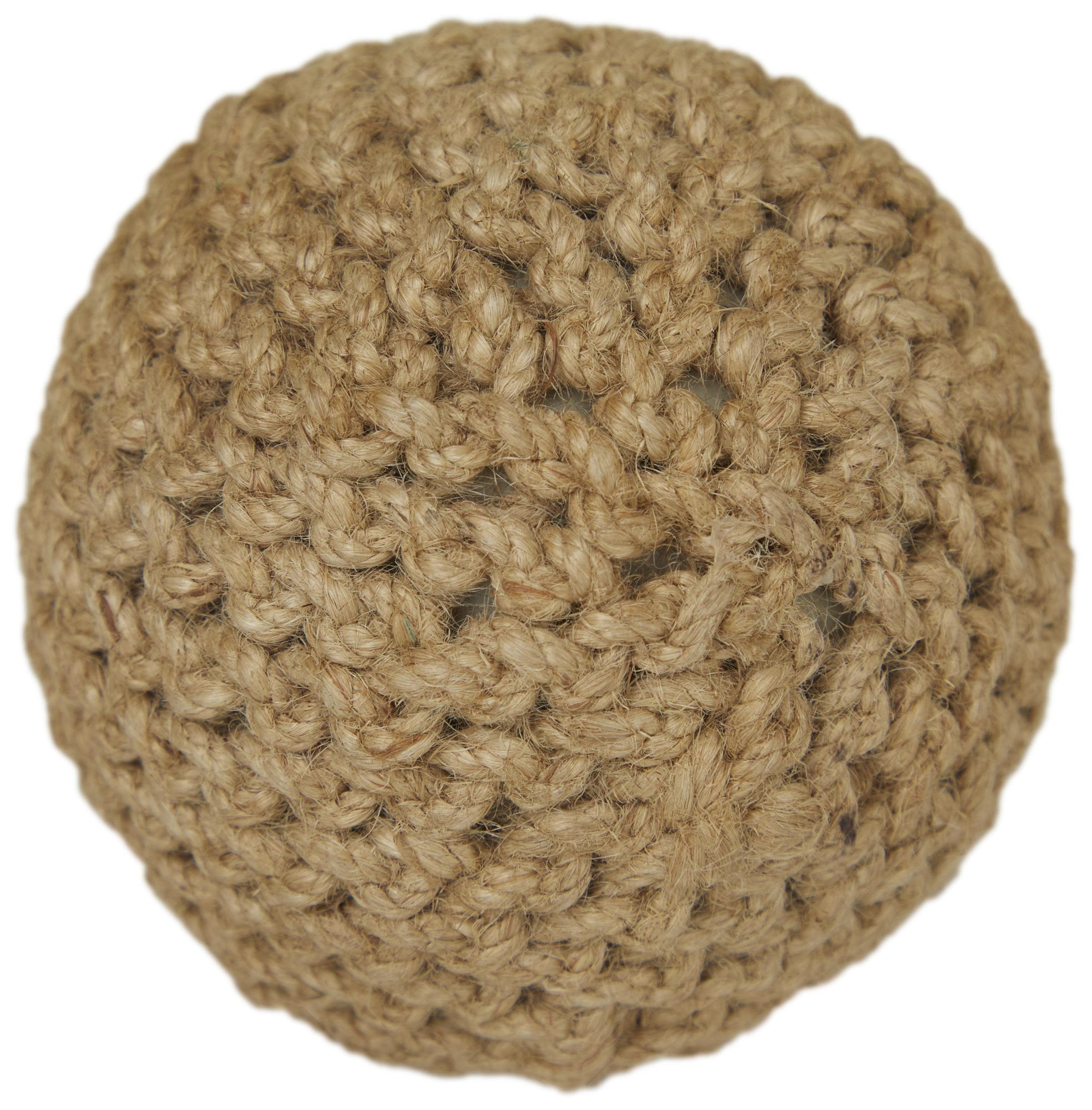 Image 3 Brown Jute Rope Coastal Orbs & Vase Filler, S/4 4"W, 4"H more views