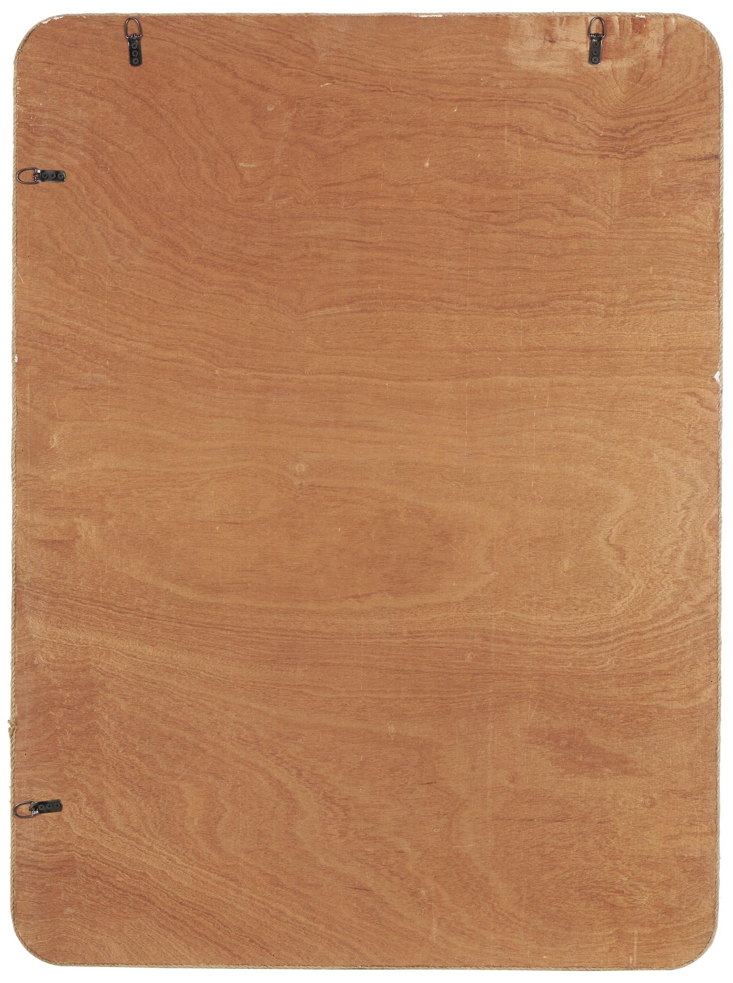 Thumbnail4 of Brown Jute Rope Coastal Wall Mirror, 36" x 2" x 48" more views