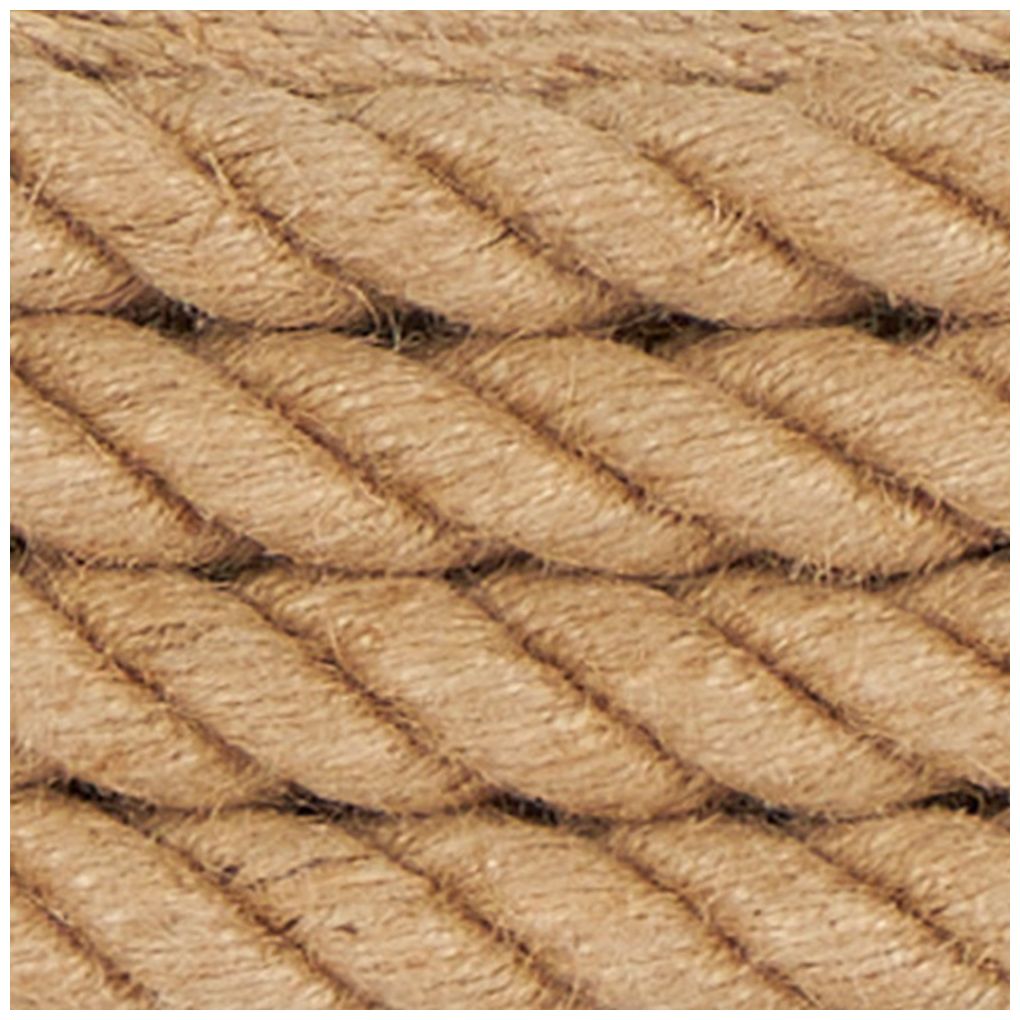 Brown Jute Rope Coastal Wall Mirror, 40" x 2" x 40"