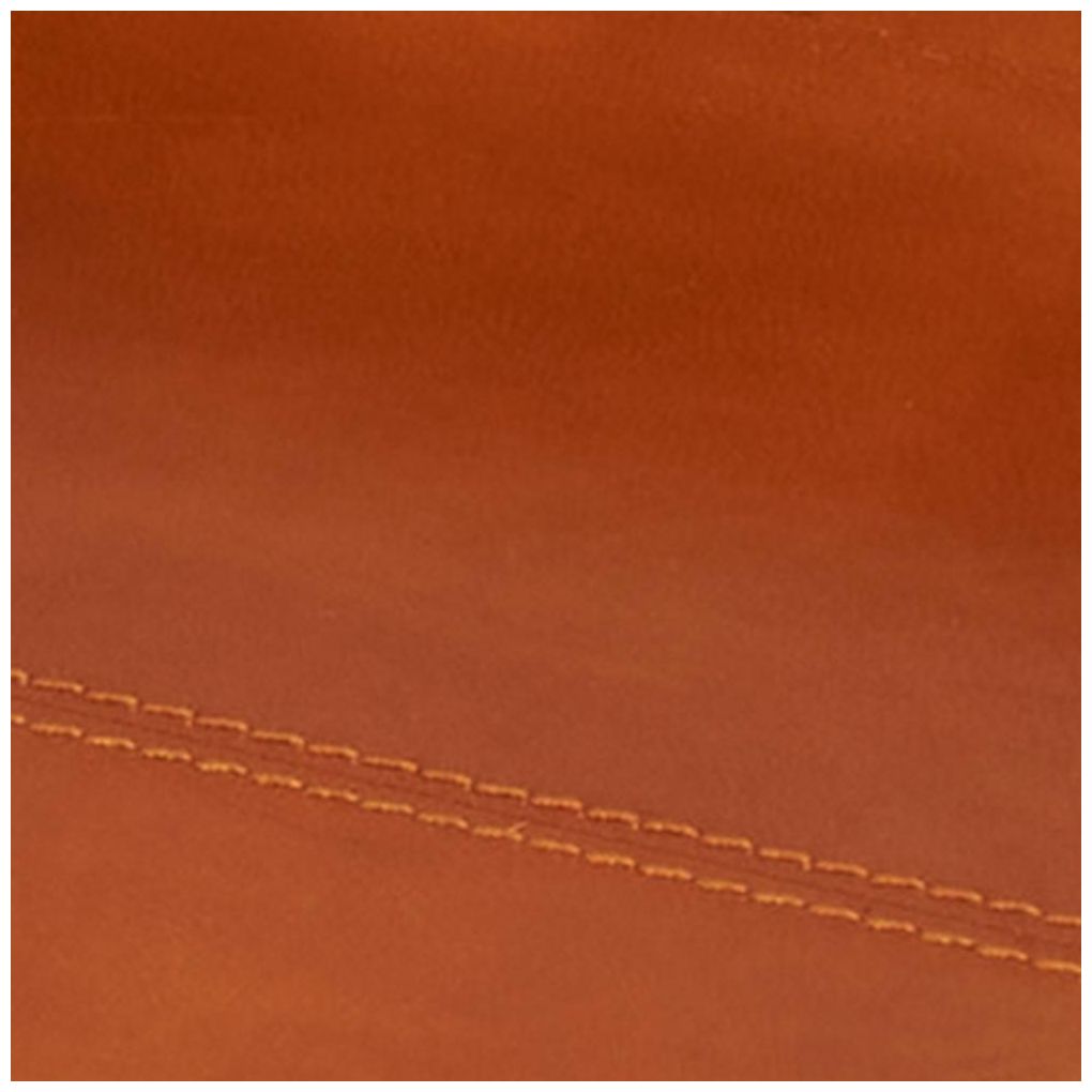 Image 7 Brown Leather Modern Tray, S/2 21", 17"W more views