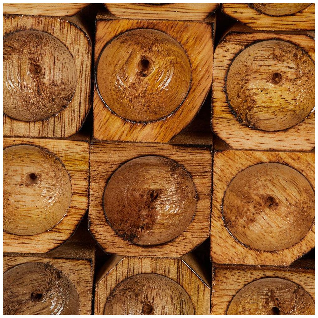 Brown Mango Wood Rustic Wall Decor, 12" x 2" x 36"