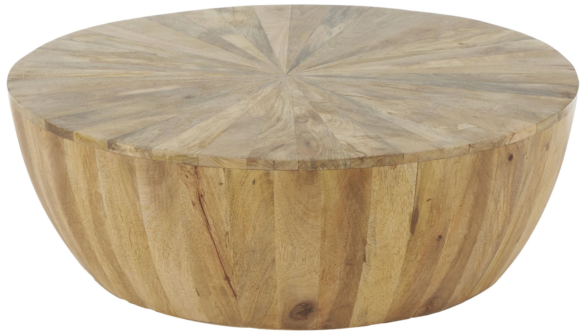 Image 5 Brown Mango Wood Traditional Coffee Tabl more views