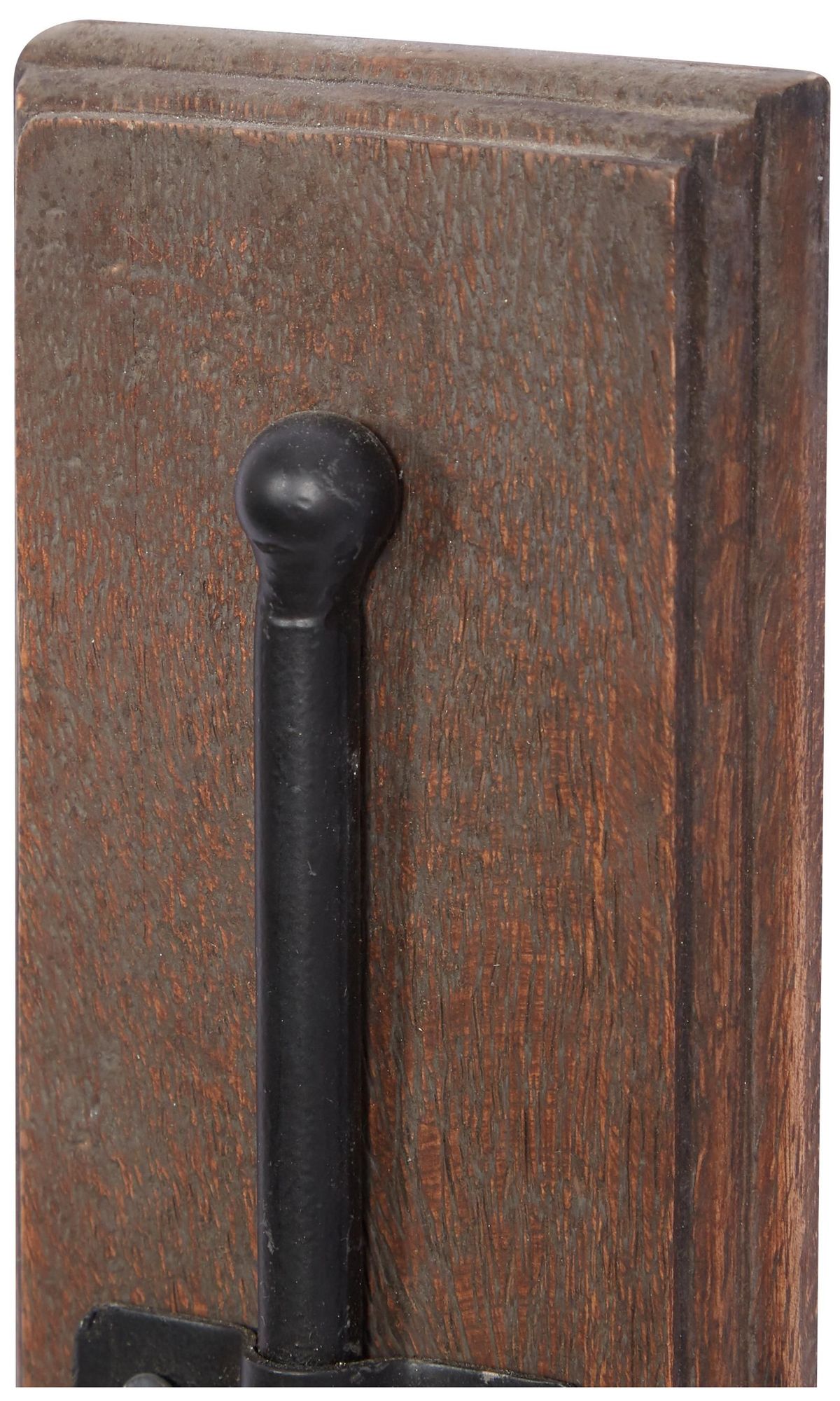 Image 3 Brown Mango Wood Traditional Wall Sconce, 9" x 4" x 21" more views