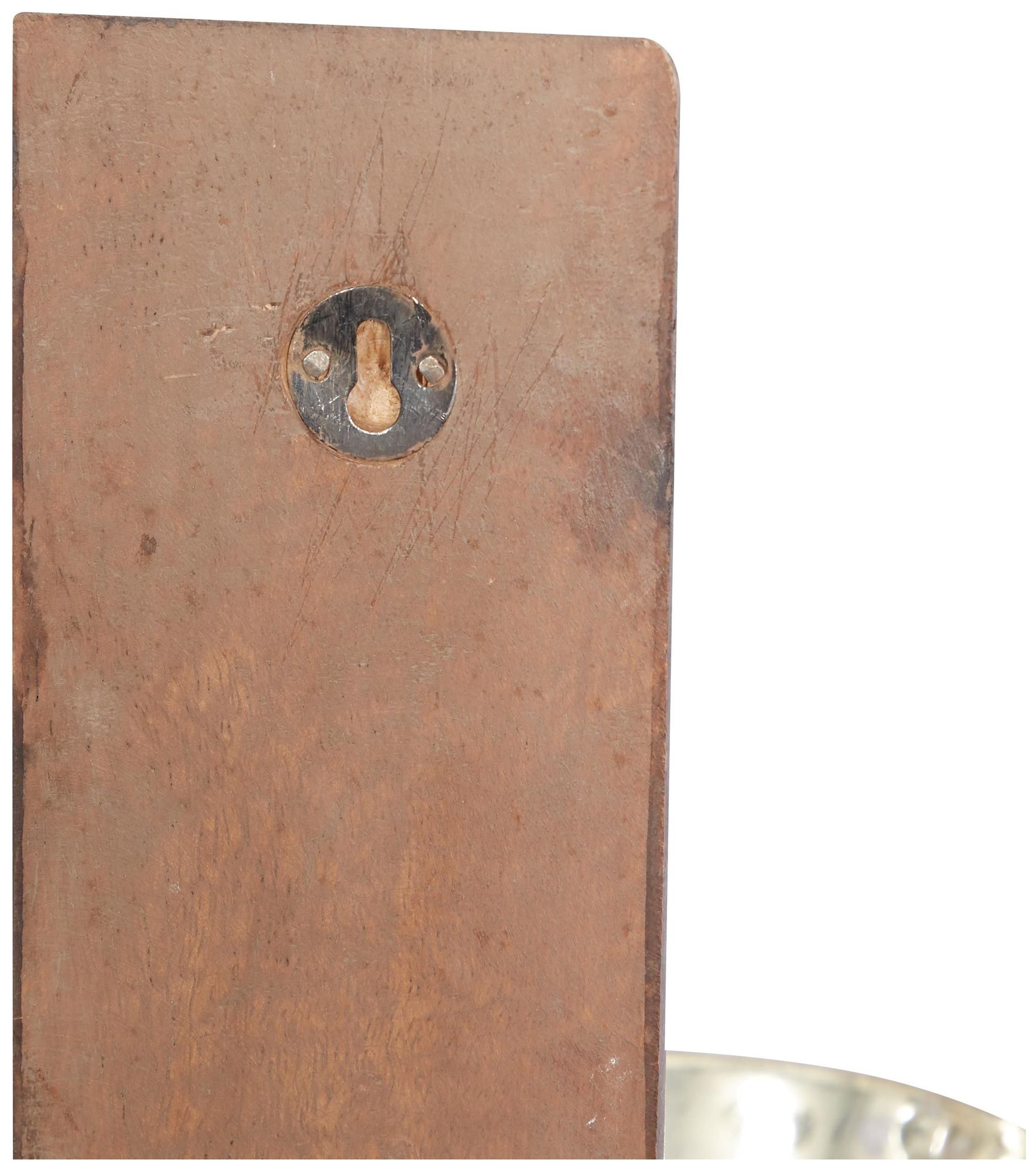 Image 5 Brown Mango Wood Traditional Wall Sconce, 9" x 4" x 21" more views