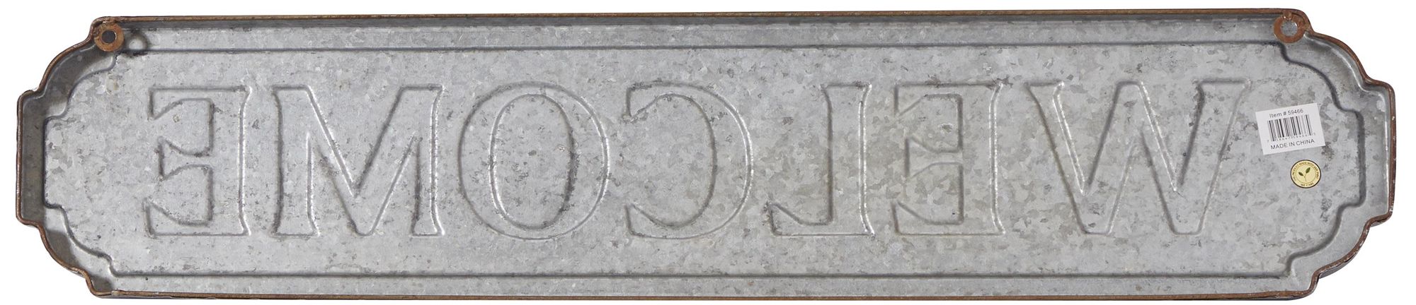 Image 4 Brown Metal Farmhouse Wall Decor, 37" x 1" x 7" more views