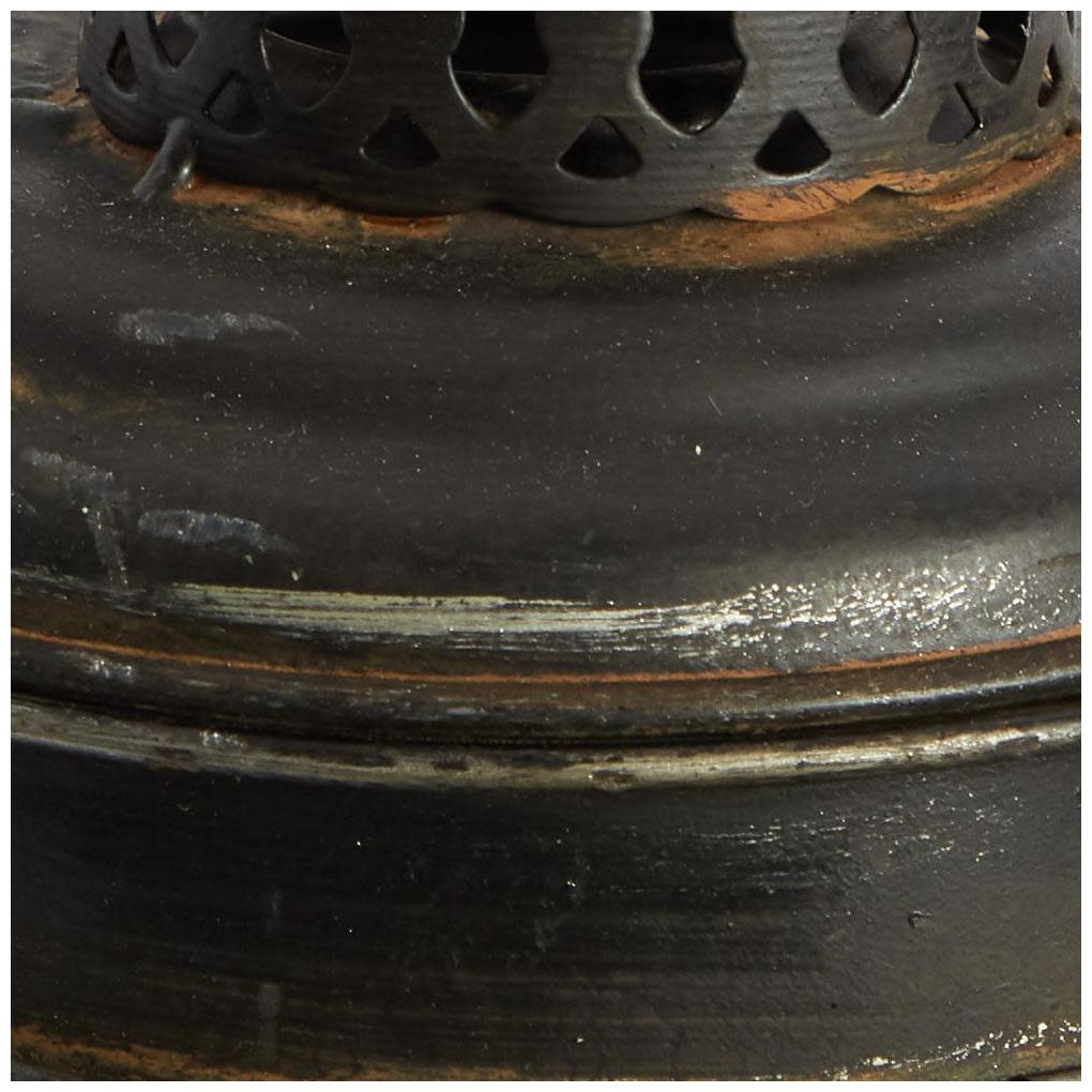 Brown Metal Rustic Wall Sconce, 7" x 10" x 19"