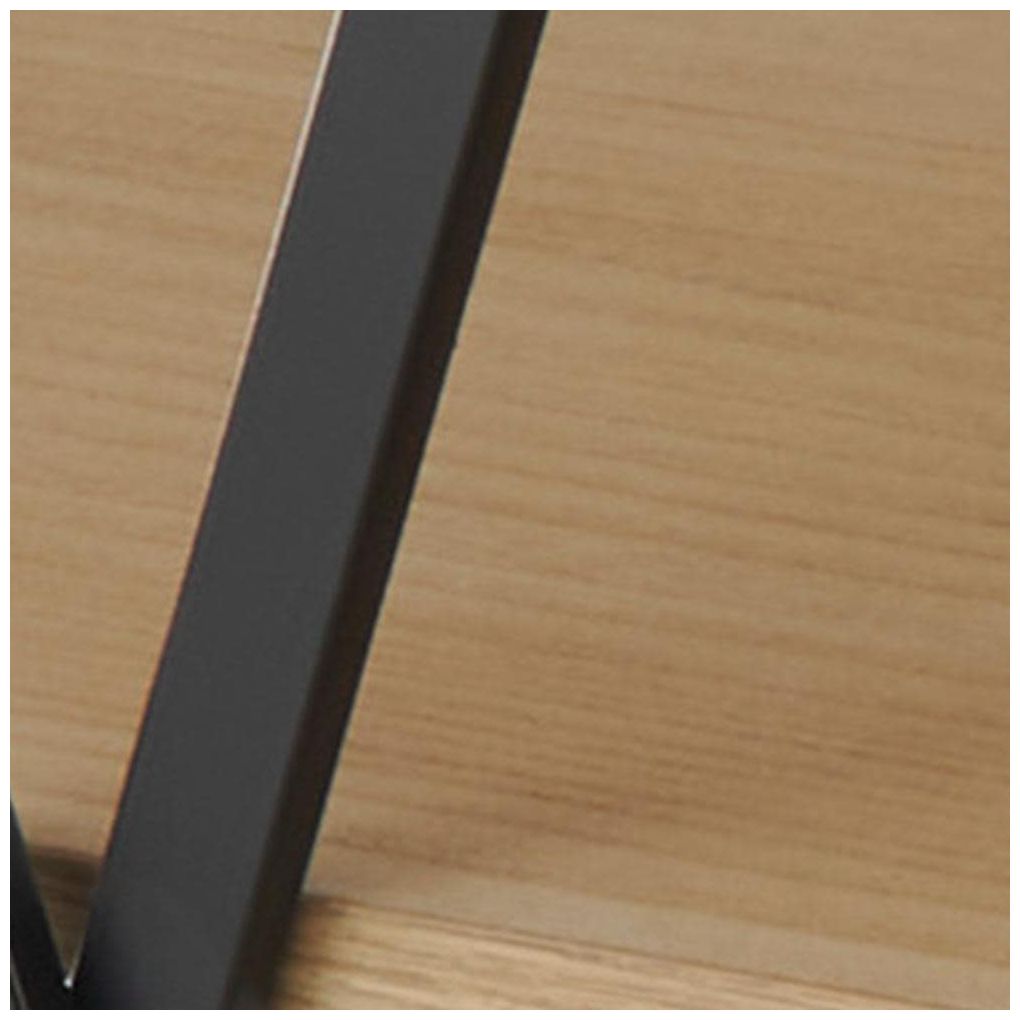 Brown Metal Traditional Shelving Unit, 47" x 16" x 32"