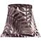 Brown Palms Bell Lamp Shade 3.5x6x5 (Clip-On)