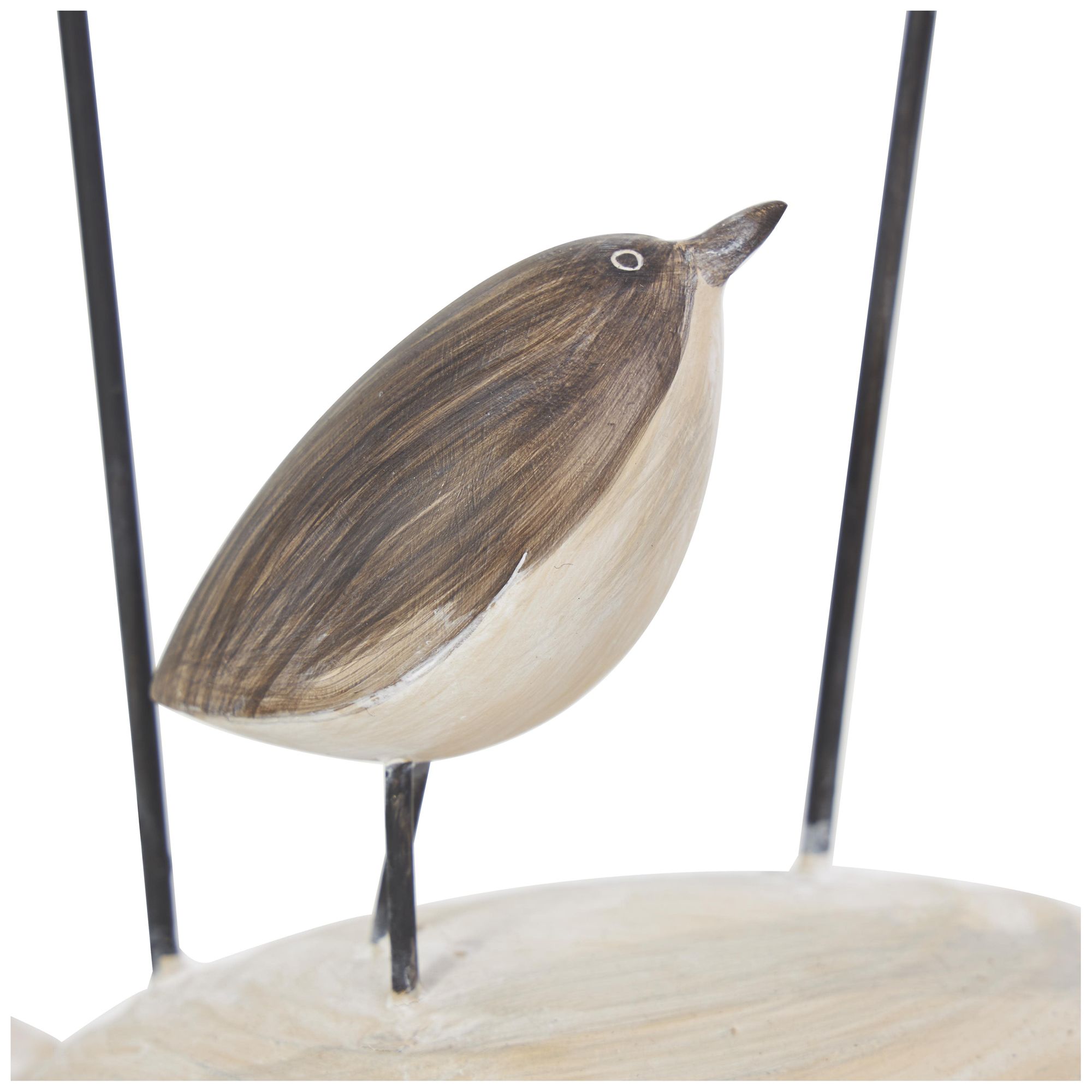 Image 4 Brown Polyresin Coastal Sculpture, 14" x 5" x 12" more views