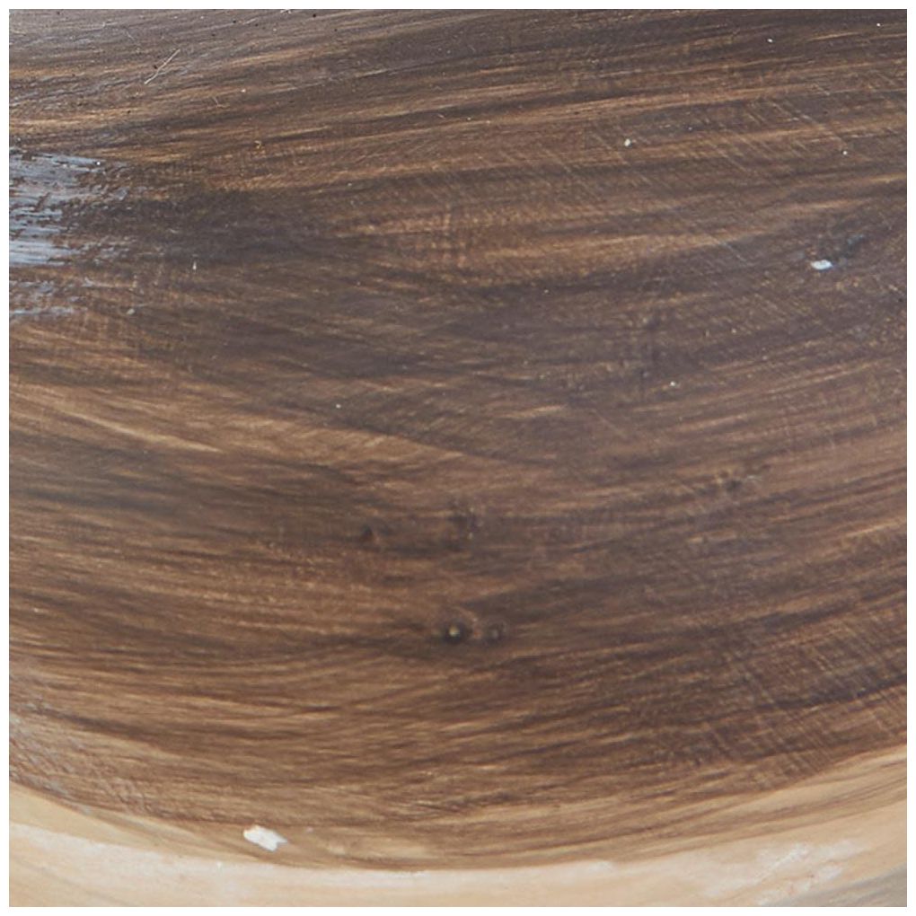 Brown Polyresin Coastal Sculpture, 14" x 5" x 12"