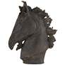 Brown Polystone Traditional Sculpture, 22" x 7" x 25"