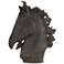 Brown Polystone Traditional Sculpture, 22" x 7" x 25"