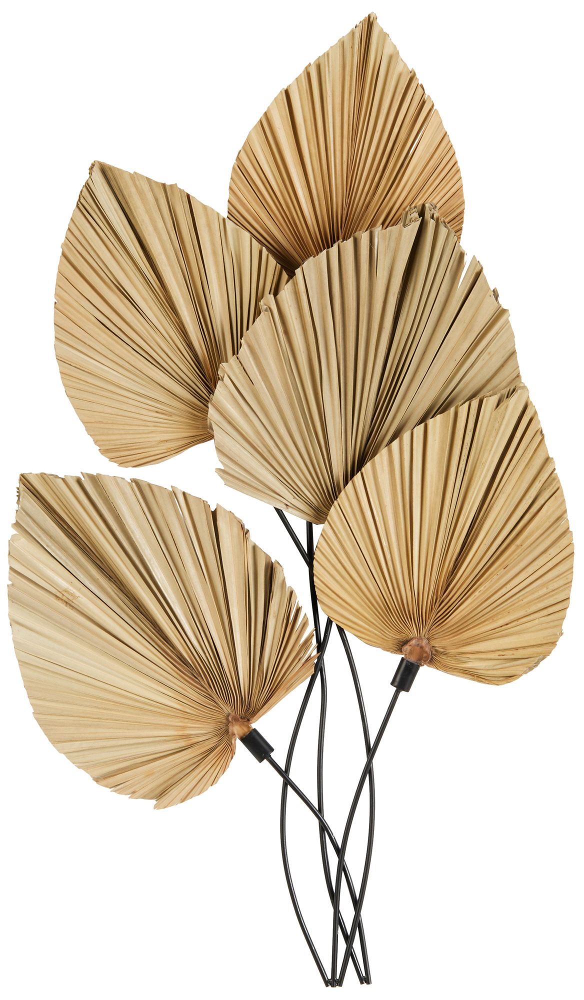 Image 2 Brown Rattan Traditional Wall Decor, 23" x 3" x 40"