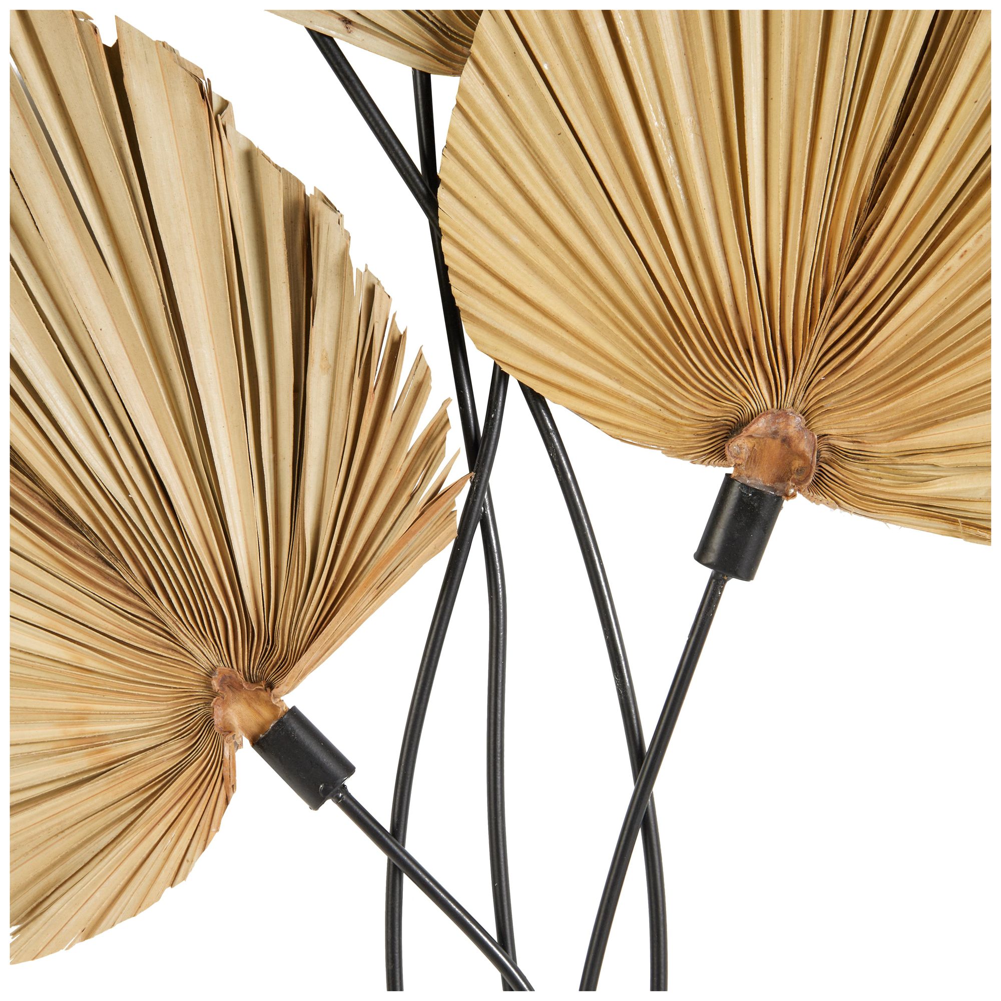 Image 4 Brown Rattan Traditional Wall Decor, 23" x 3" x 40" more views